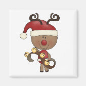 Aimant Renne de Rudy avec Bells (Devant)