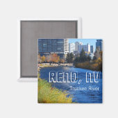 Aimant Reno / Truckee River centre-ville (Recto/Verso)