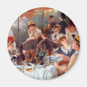 Aimant Renoir : Déjeuner de la fête nautique