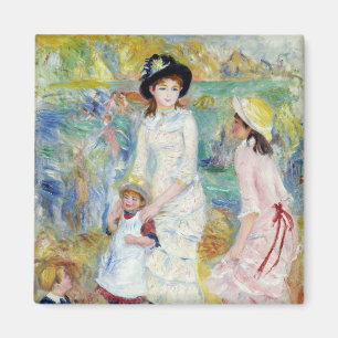 Aimant Renoir - Enfants en bord de mer, Guernesey