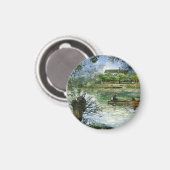 Aimant Renoir, Willows et Figures in a Boat (Recto/Verso)