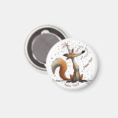 Aimant Renouvellement de début janvier Fox (Recto/Verso)