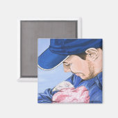 Aimant Rentrer à la maison (Recto/Verso)