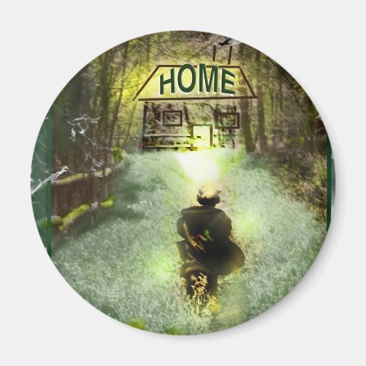 AIMANT RENTRER À LA MAISON (Devant)