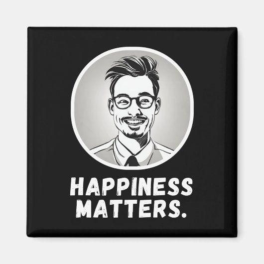 Aimant Répandre Joie Bonheur S Typographie Avec Vector Il (Devant)