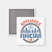 Aimant Réparation de l'appareillage drôle réparateur (Recto/Verso)