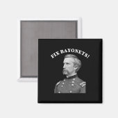 Aimant Réparez le devis de guerre civile de Bayonets Josh (Recto/Verso)