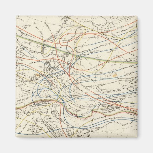 Aimant Répartition des mammifères (Devant)