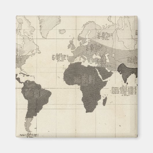 Aimant Répartition géographique de la végétation (Devant)