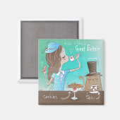 Aimant Repas anglais (Recto/Verso)