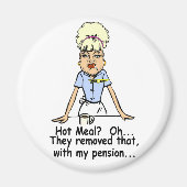 Aimant repas chaud (Devant)