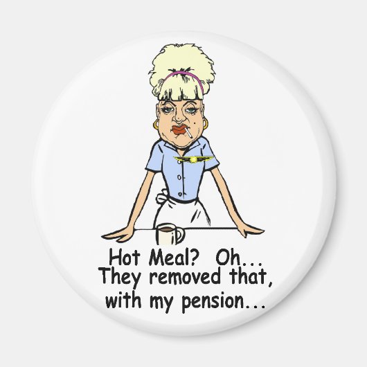 Aimant repas chaud (Devant)