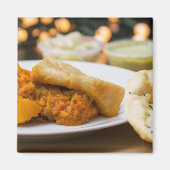 Aimant repas indien (Devant)