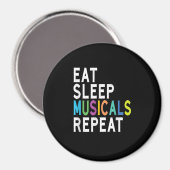 Aimant Répéter les comédies musicales du sommeil (Recto/Verso)