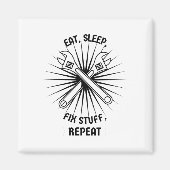 Aimant Répéter les trucs du sommeil (Devant)