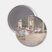 Aimant Répétition de ballet par Degas (Recto/Verso)