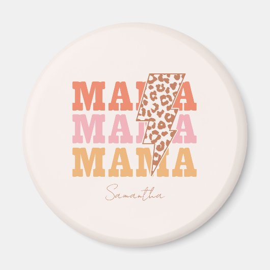 Aimant Répétition Rustique "Mama" (Devant)