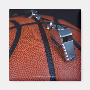 Aimant Repos du sifflement d'un arbitre sur a