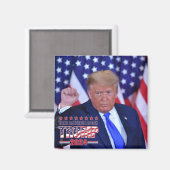 Aimant Reprendre l'Amérique - Trump 2024 (Recto/Verso)