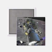 Aimant Représentation artistique d'un nouveau vaisseau sp (Recto/Verso)