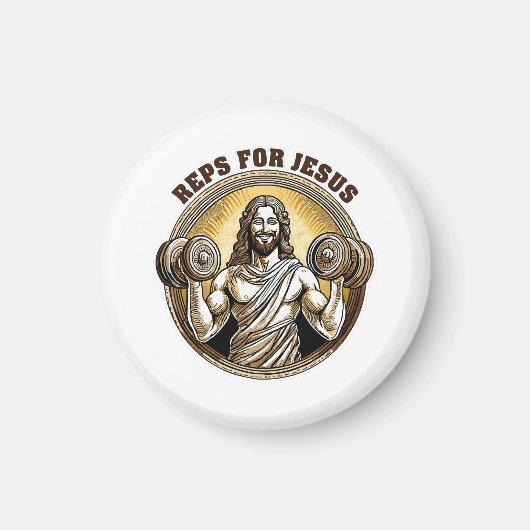 Aimant Reps pour Jésus (Devant)