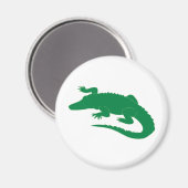 Aimant Reptile d'alligator crocodile (Recto/Verso)