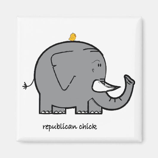 aimant républicain (Devant)