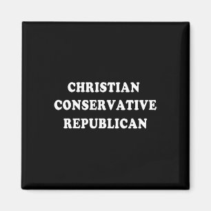 Aimant Républicain conservateur chrétien