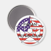 Aimant Républicains païens (Recto/Verso)
