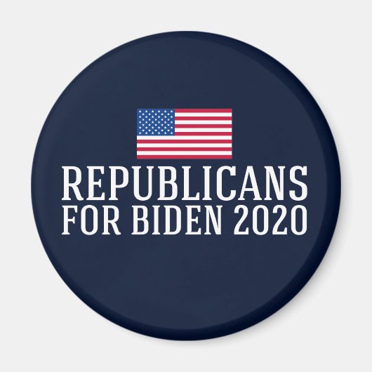 Aimant Républicains pour Biden 2020 (Devant)