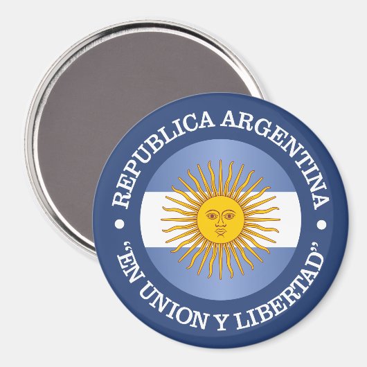 Aimant République argentine (Recto/Verso)