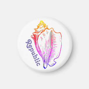 Aimant République de conch