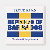 Aimant République de la Barbade (Devant)