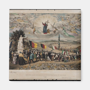 Aimant République Democratic et sociale universelle, 1848