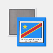 Aimant République démocratique du Congo (Recto/Verso)