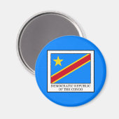 Aimant République démocratique du Congo (Recto/Verso)