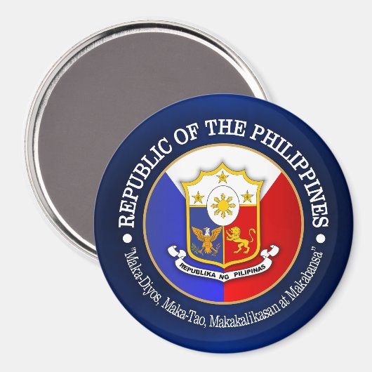 Aimant République des Philippines (Recto/Verso)