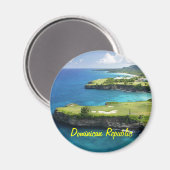 aimant République Dominicaine (Recto/Verso)