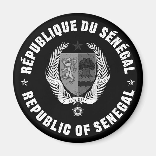 Aimant République du Sénégal (Devant)
