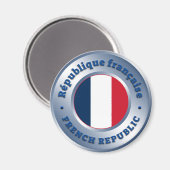Aimant République française (Recto/Verso)
