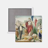 Aimant République française (Recto/Verso)