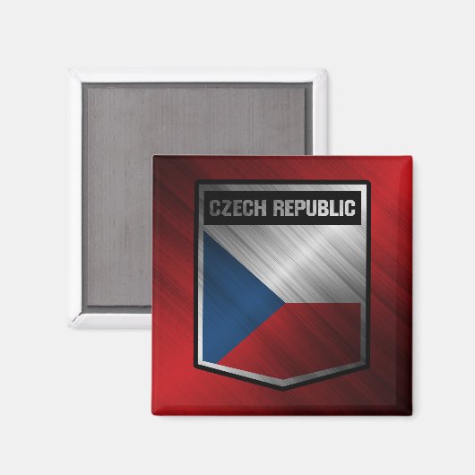 Aimant République tchèque (Recto/Verso)