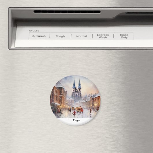 Aimant République tchèque de Prague (In Situ (Lave-vaisselle))