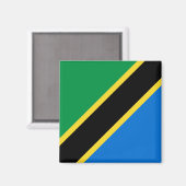 Aimant République-Unie de Tanzanie (Recto/Verso)