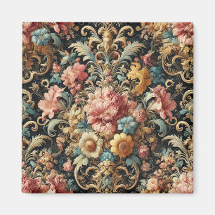 Aimant Requiem pour Arcana - Design floral gothique