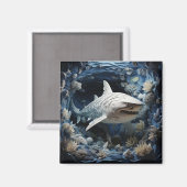 Aimant Requin 3D (Recto/Verso)