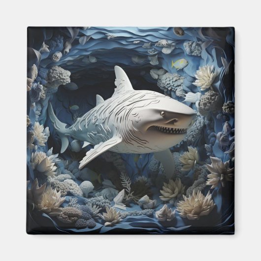 Aimant Requin 3D (Devant)