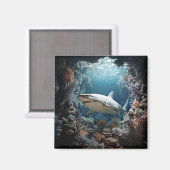 Aimant Requin 3D (Recto/Verso)