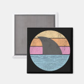 Aimant Requin au coucher du soleil (Recto/Verso)