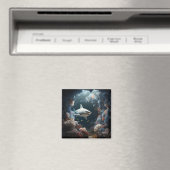 Aimant Requin en Menacation 3D (In Situ (Lave-vaisselle))